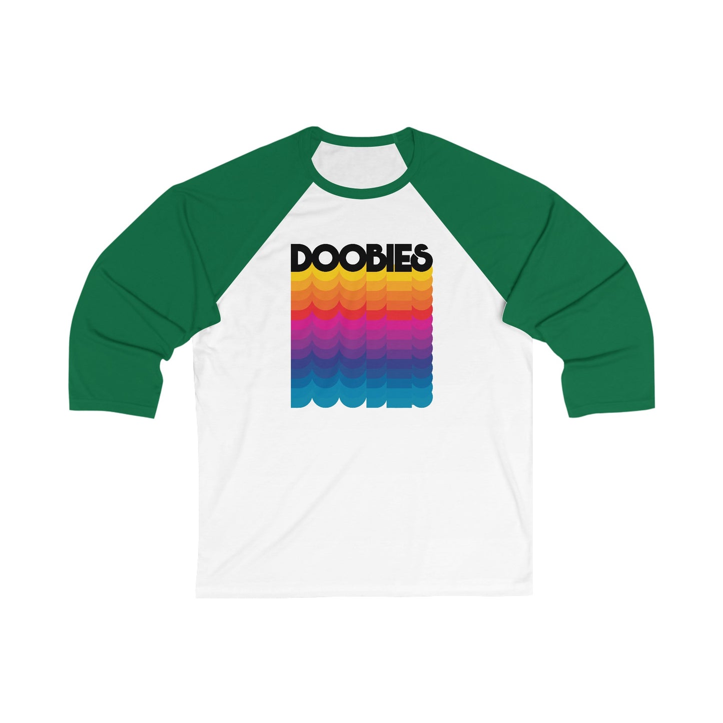 Unisex 3\4 Sleeve Baseball Tee